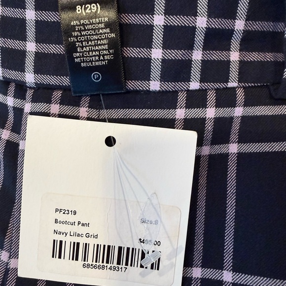 Plaid Flare Pants for Women - Picture 5 of 7